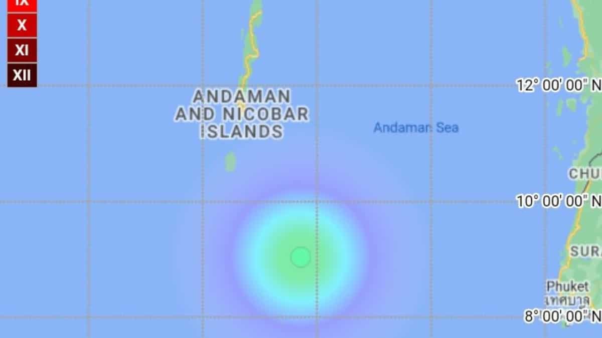 Little earthquakes hit Nicobar Island and Mizoram