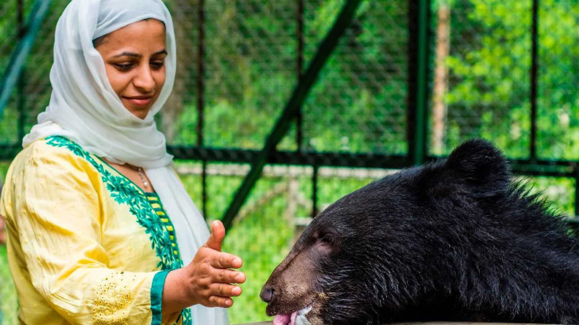 Meet Kashmir’s sole female natural world conservationist who has spent 17 years rescuing wild animals