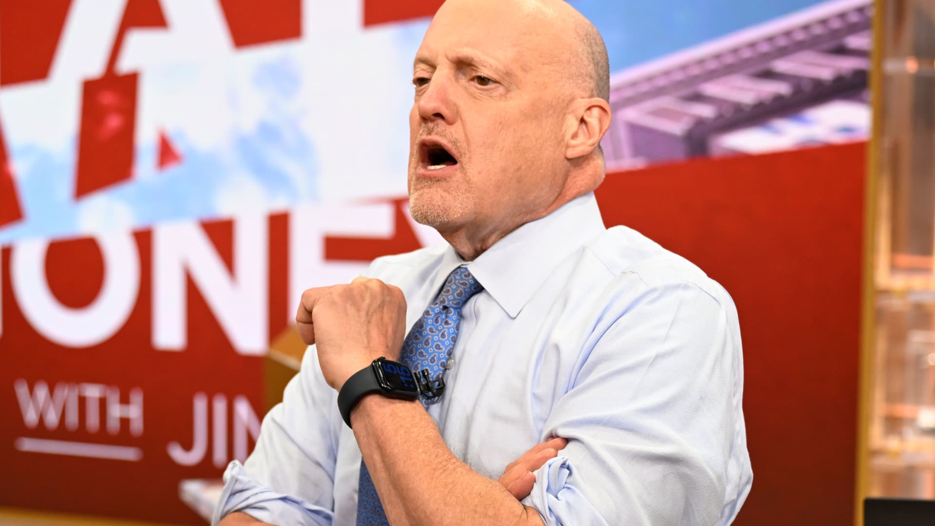 A week of earnings and economic records suggest a ‘wholesale reshuffling’ for shares, Jim Cramer says