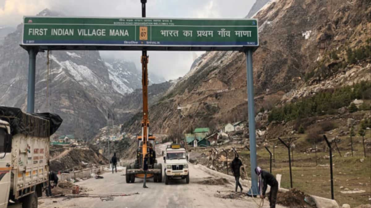India locations up ‘first village’ signboard in village on India-China border 