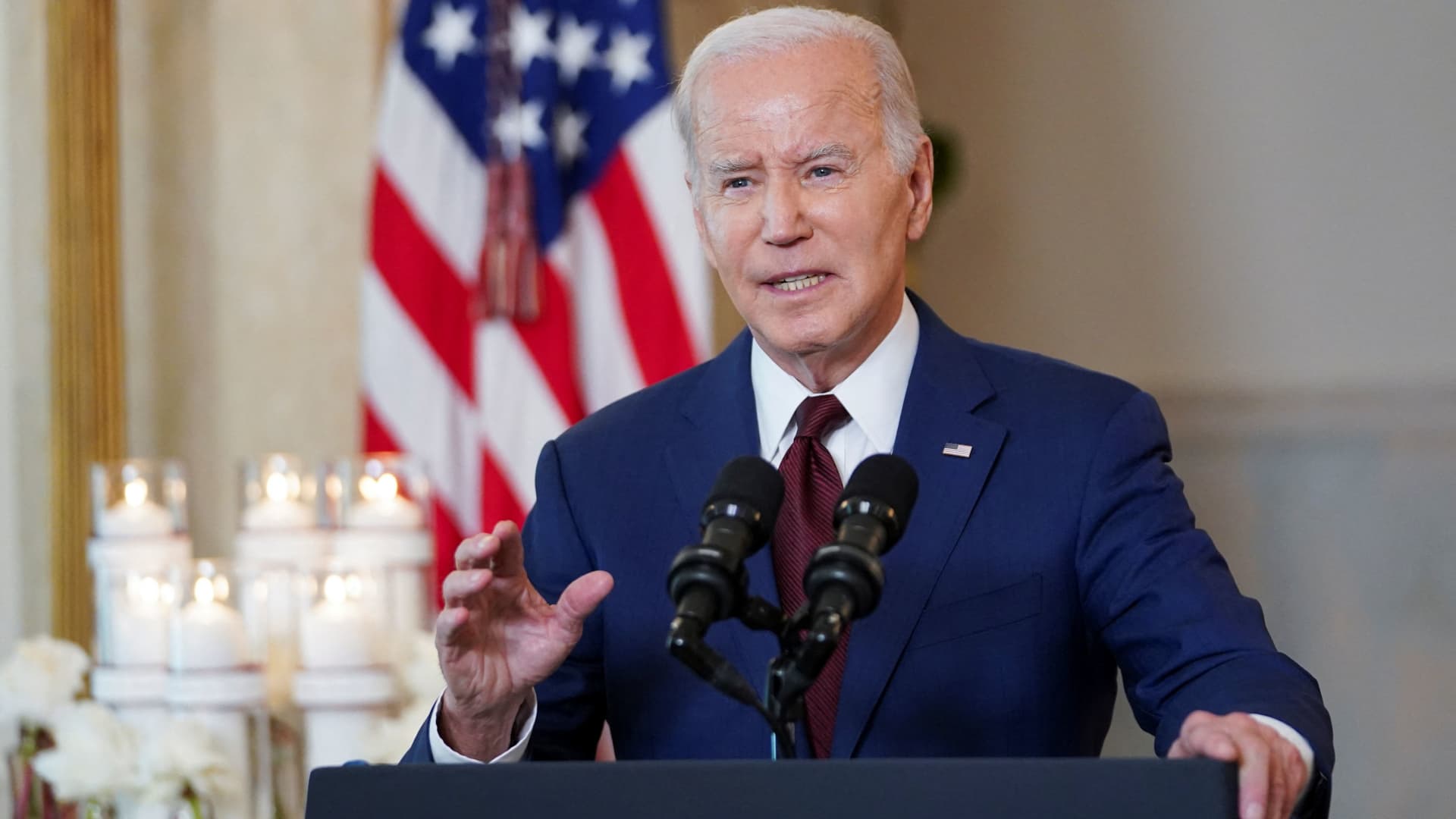 Biden says he’s ‘very optimistic’ a couple of debt ceiling deal