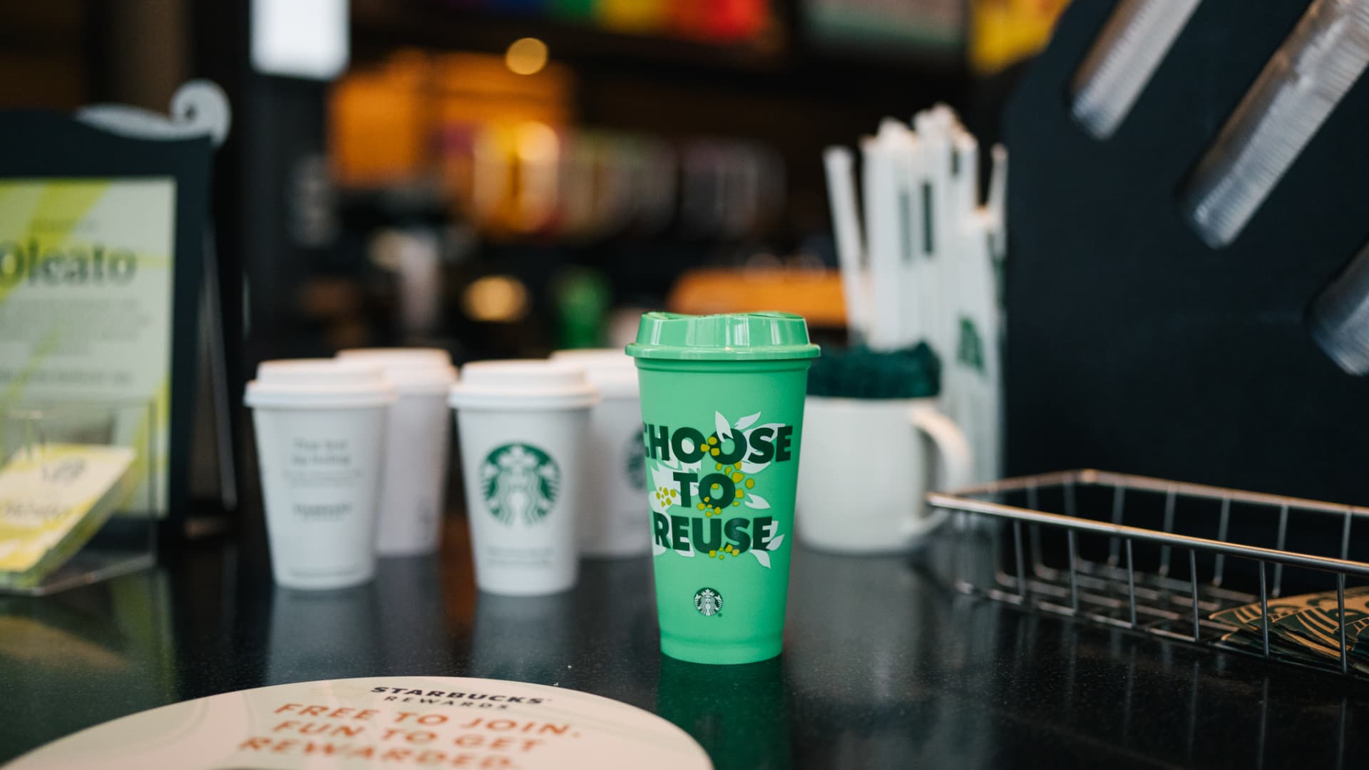 Starbucks’ iconic espresso cup has a climate relate as cell, power-by orders enhance