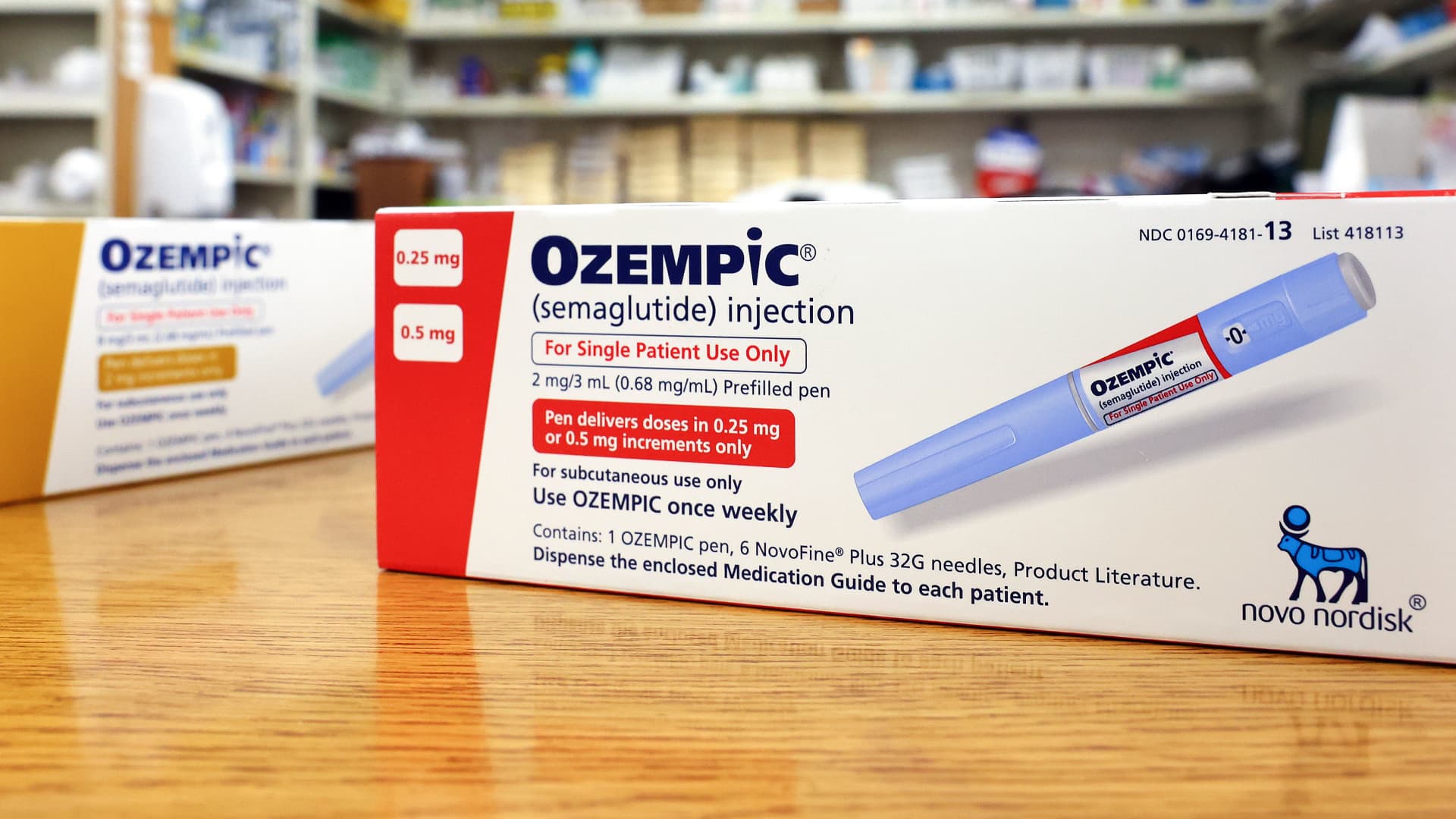 Novo Nordisk sues clinics allegedly promoting knockoff variations of Ozempic and Wegovy
