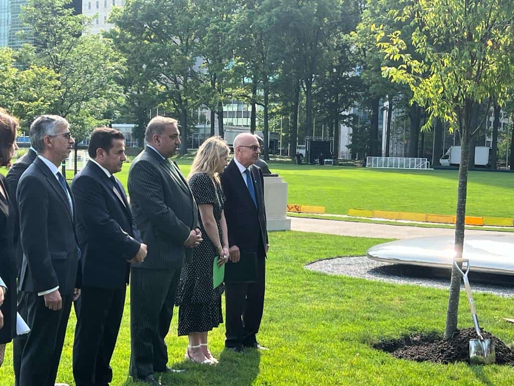 At UN campus, tree planted to honour victims of terrorism; Mumbai assault survivor shares tantalizing story