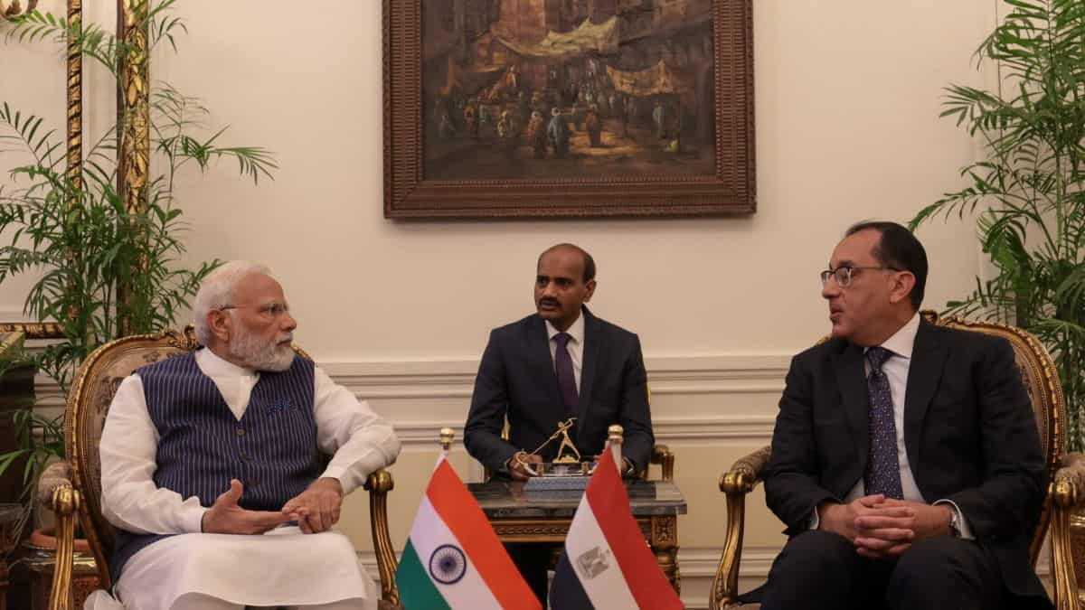 PM Modi meets Egyptian counterpart Mostafa Madbouly, discusses deepening cooperation across switch