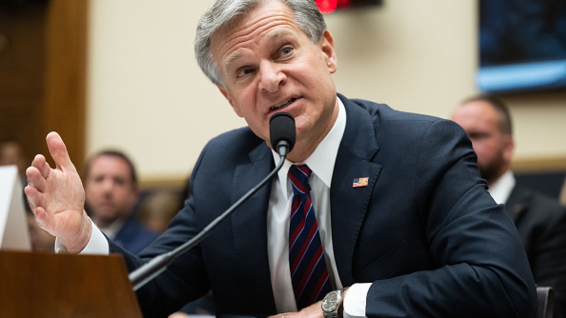 Communist Event cells influencing U.S. corporations’ China operations, FBI Director Wray says
