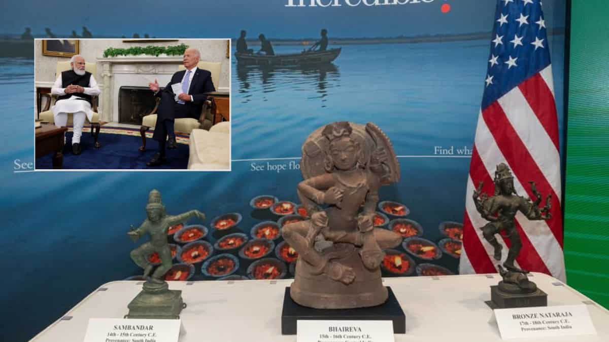 Modi’s June train to to the US intended homecoming for India’s 105 trafficked antiquities