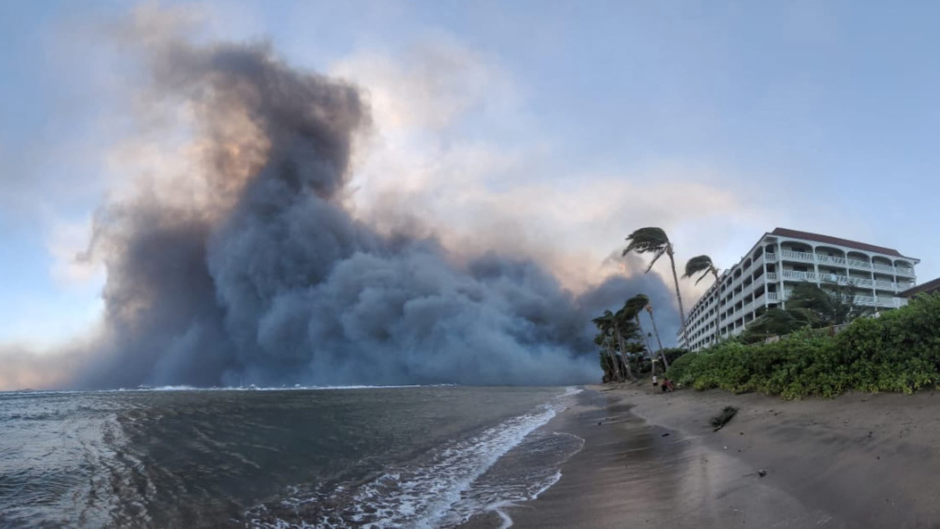 On the least 6 killed as Maui wildfires spread, evacuations across Hawaii continue