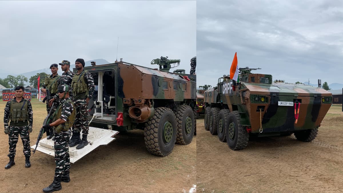 India: CRPF boosts ops in Kashmir, 6 amphibious ‘WHAP’ vehicles dispensed for anti-fear missions