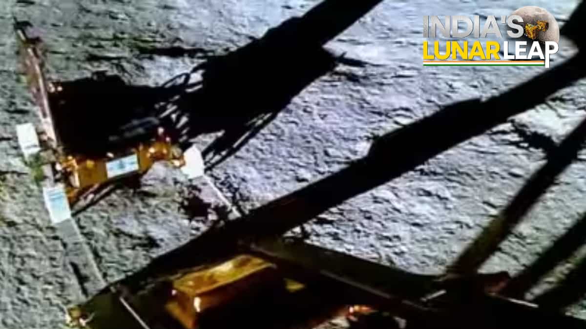 ISRO posts explain of Chandrayaan-3 lander clicked by Chandrayaan-2 orbitter