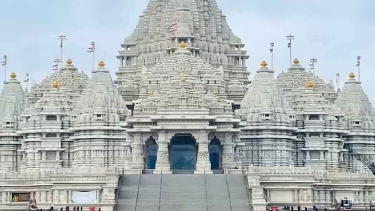 World’s greatest fashionable Hindu temple exterior India opens in New Jersey