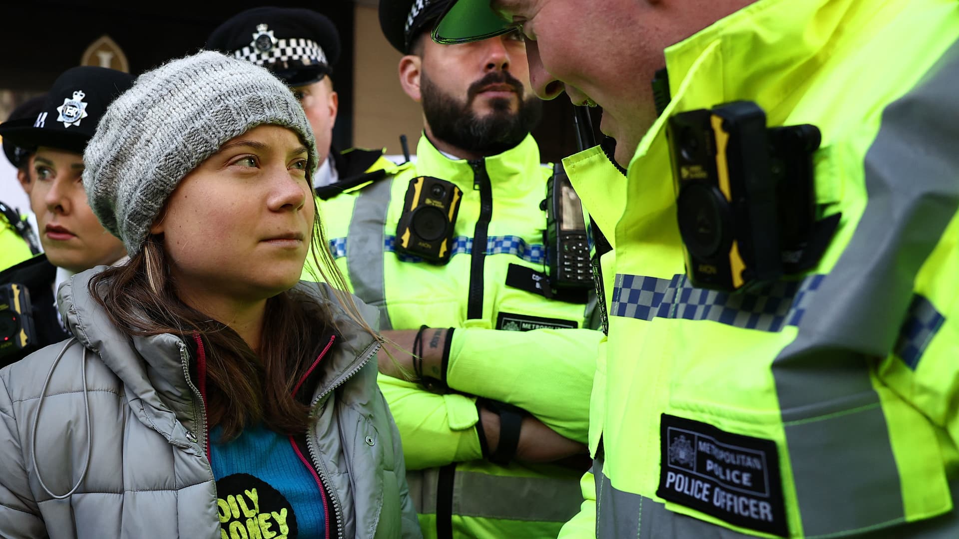 Native climate activist Greta Thunberg arrested at London convey disrupting necessary oil conference