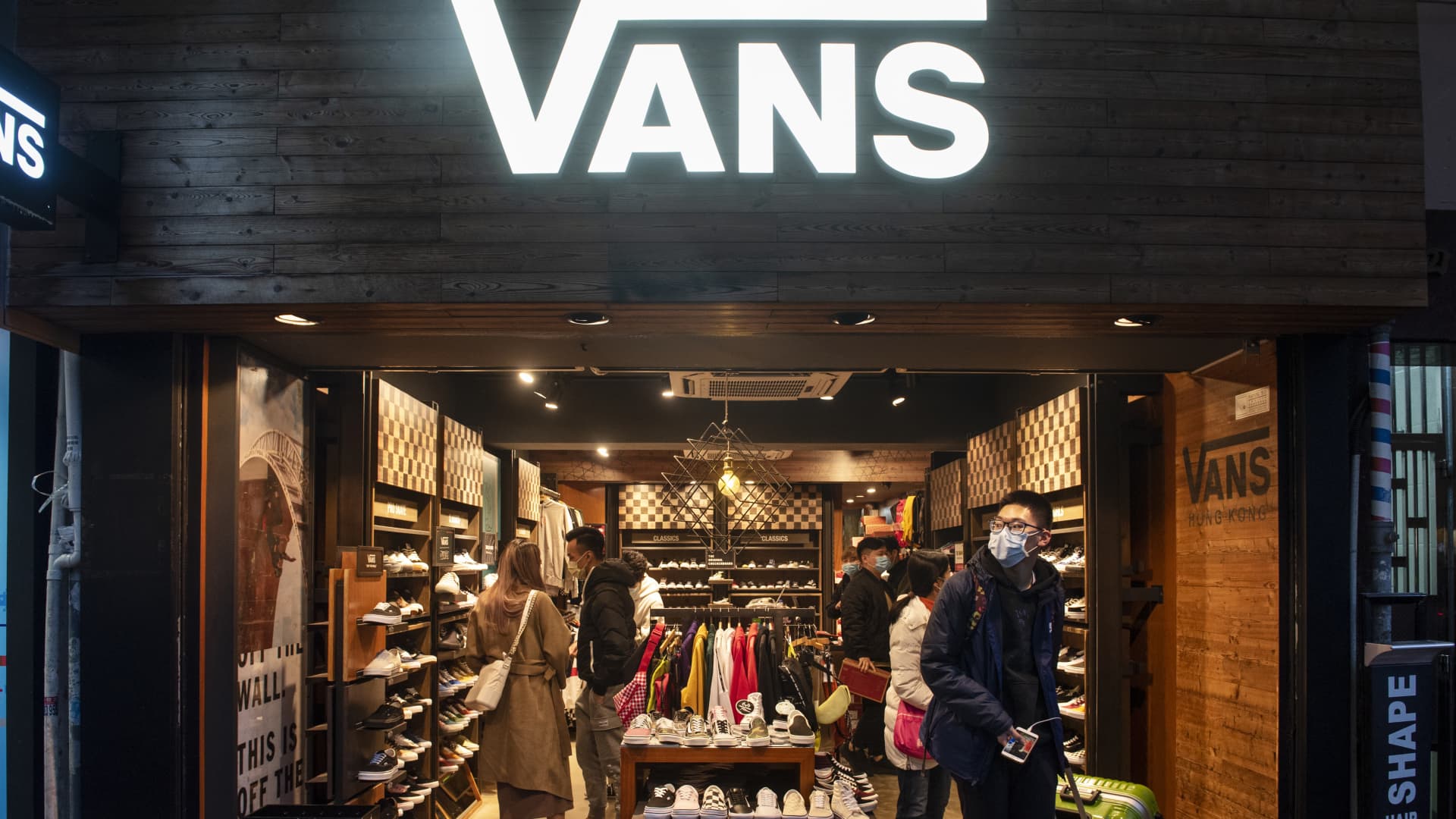 Vans proprietor VF Corp. shares tumble as it says cyberattack might perchance per chance perchance abate vacation success