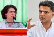 Congress relieves Priyanka Gandhi from submit of UP incharge, Sachin Pilot will get key role earlier than polls