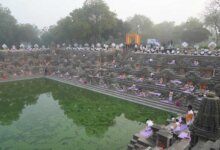 India’s Gujarat welcomes 2024 by performing mass Surya Namaskar yoga pose, sets world document. Sight