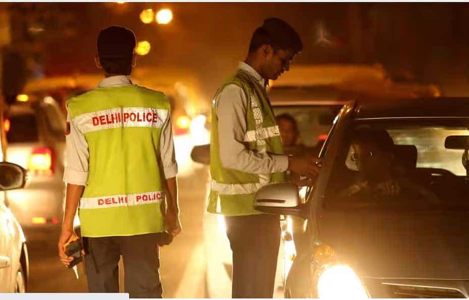Delhi web site visitors police issued 4,200 tickets on New Yr’s Eve, booked 500 for ingesting & driving