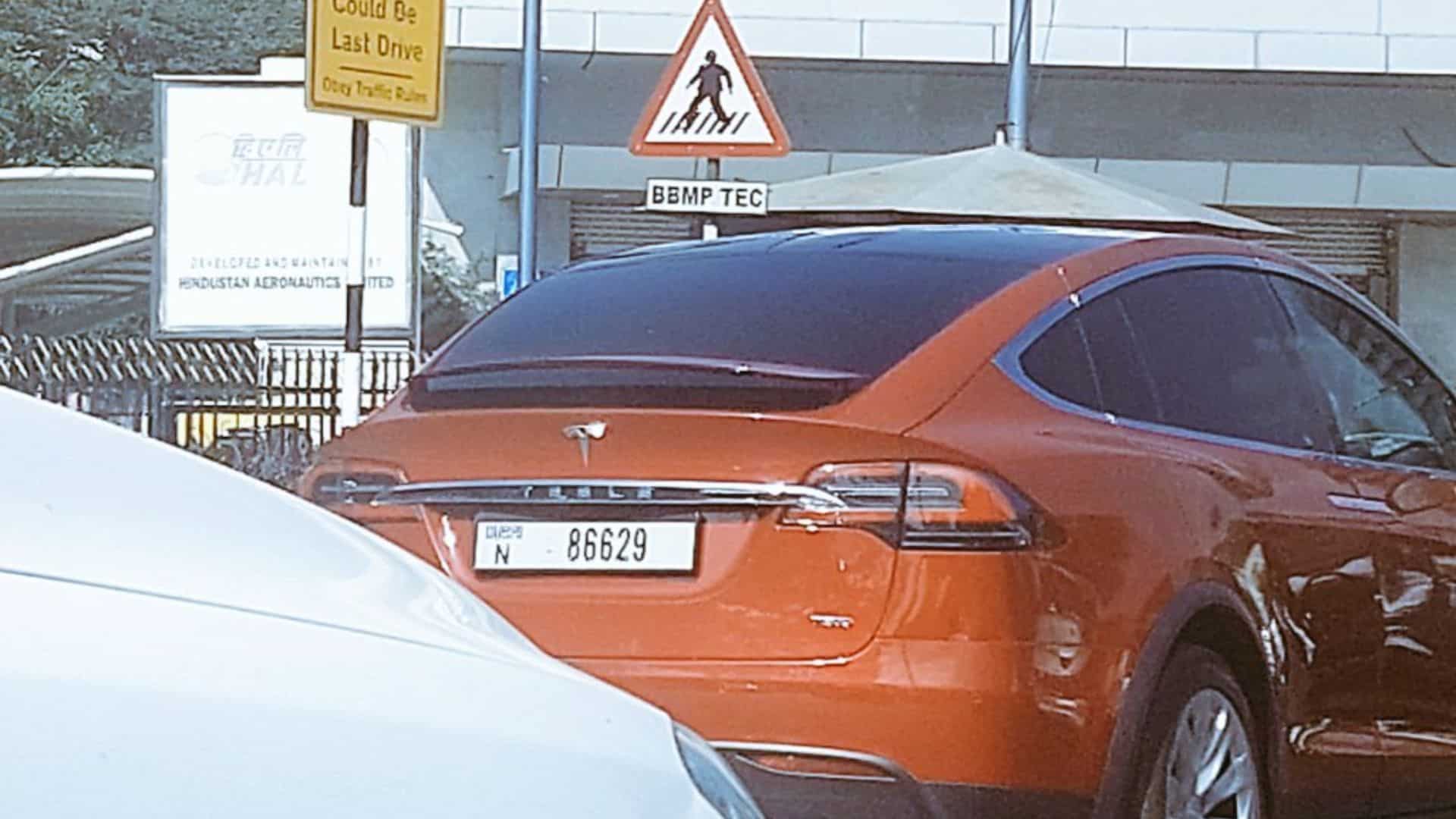 India: Tesla vehicle spotted in Bengaluru traffic, creates buzz on social media