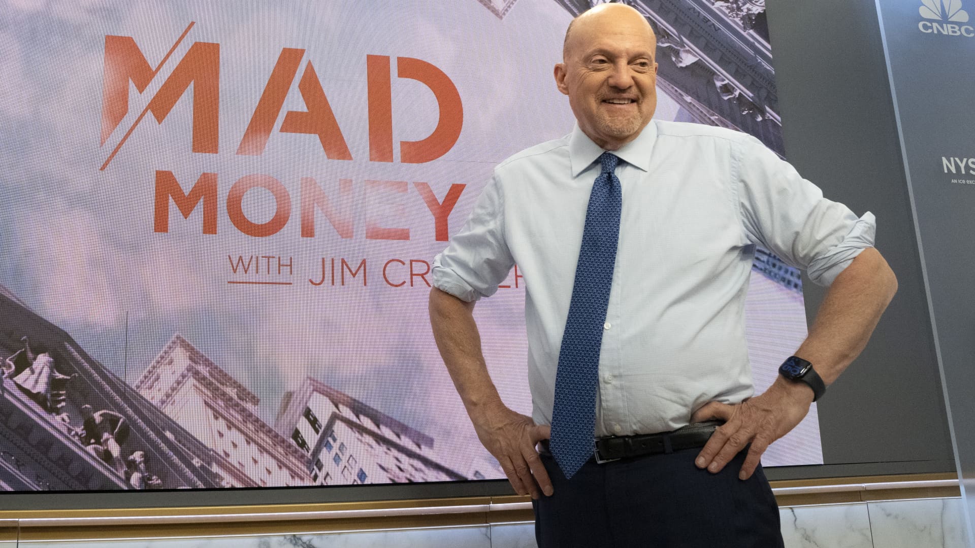 Jim Cramer says the market is ready for a pullback