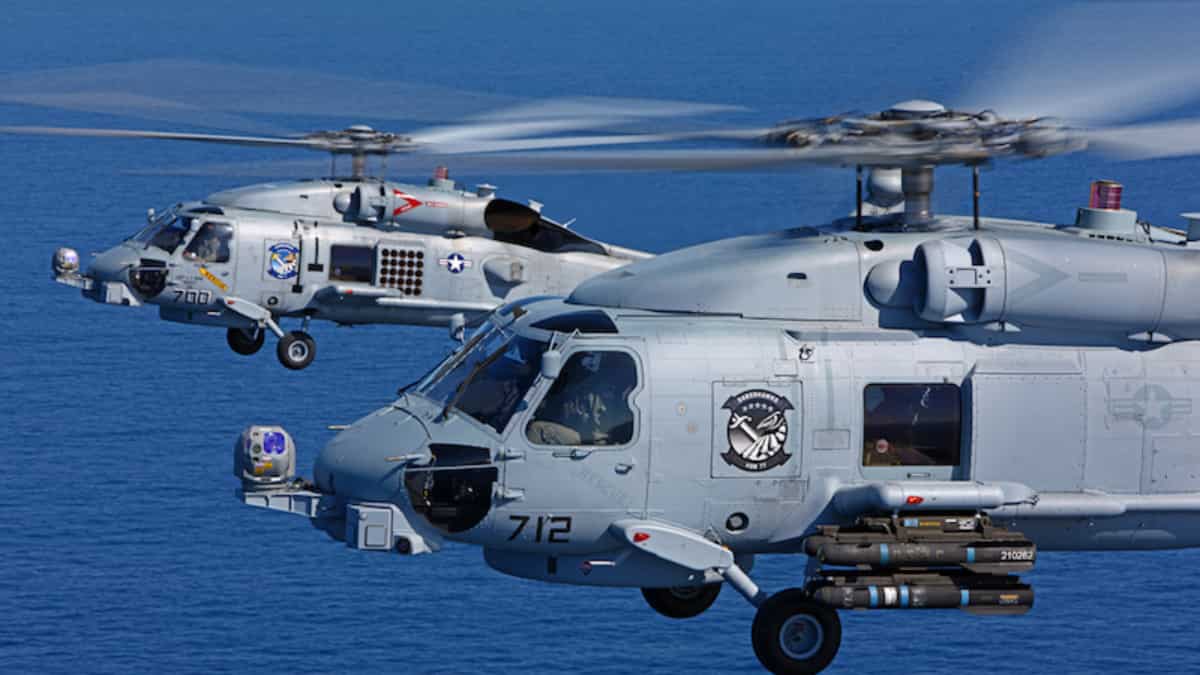 Indian Navy commissions MH 60R Seahawk helicopter