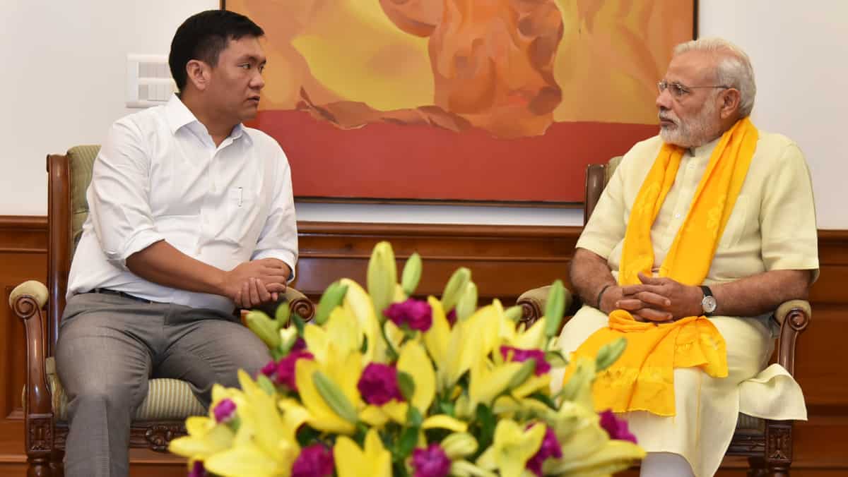 BJP releases paunchy candidate listing for Arunachal Pradesh meeting polls, CM to contest from Mukto