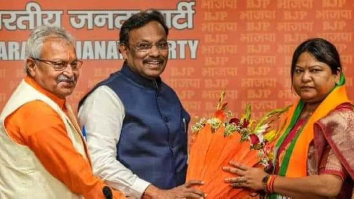 MLA Sita Soren, sister-in-laws of ex-Jharkhand CM Hemant Soren, joins BJP