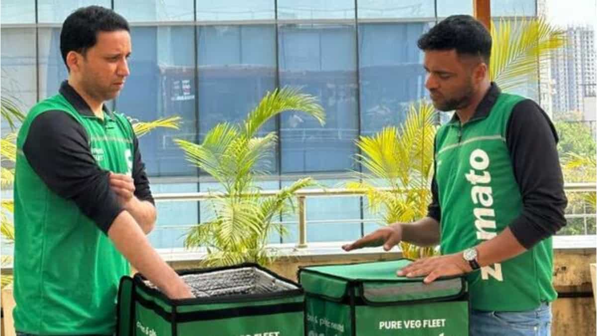Zomato introduces ‘pure veg mode’, CEO in my conception makes deliveries