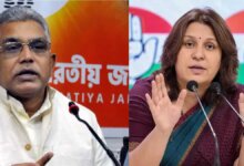 ECI disorders express-cause notices to BJP’s Dilip Ghosh, Congress’ Supriya Shrinate for remarks towards girls