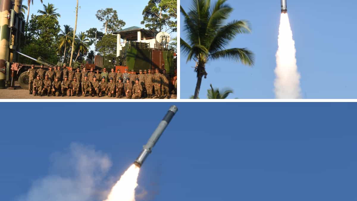 WATCH | Indian Military reveals militia prowess with BrahMos missile fired above Andaman and Nicobar Islands