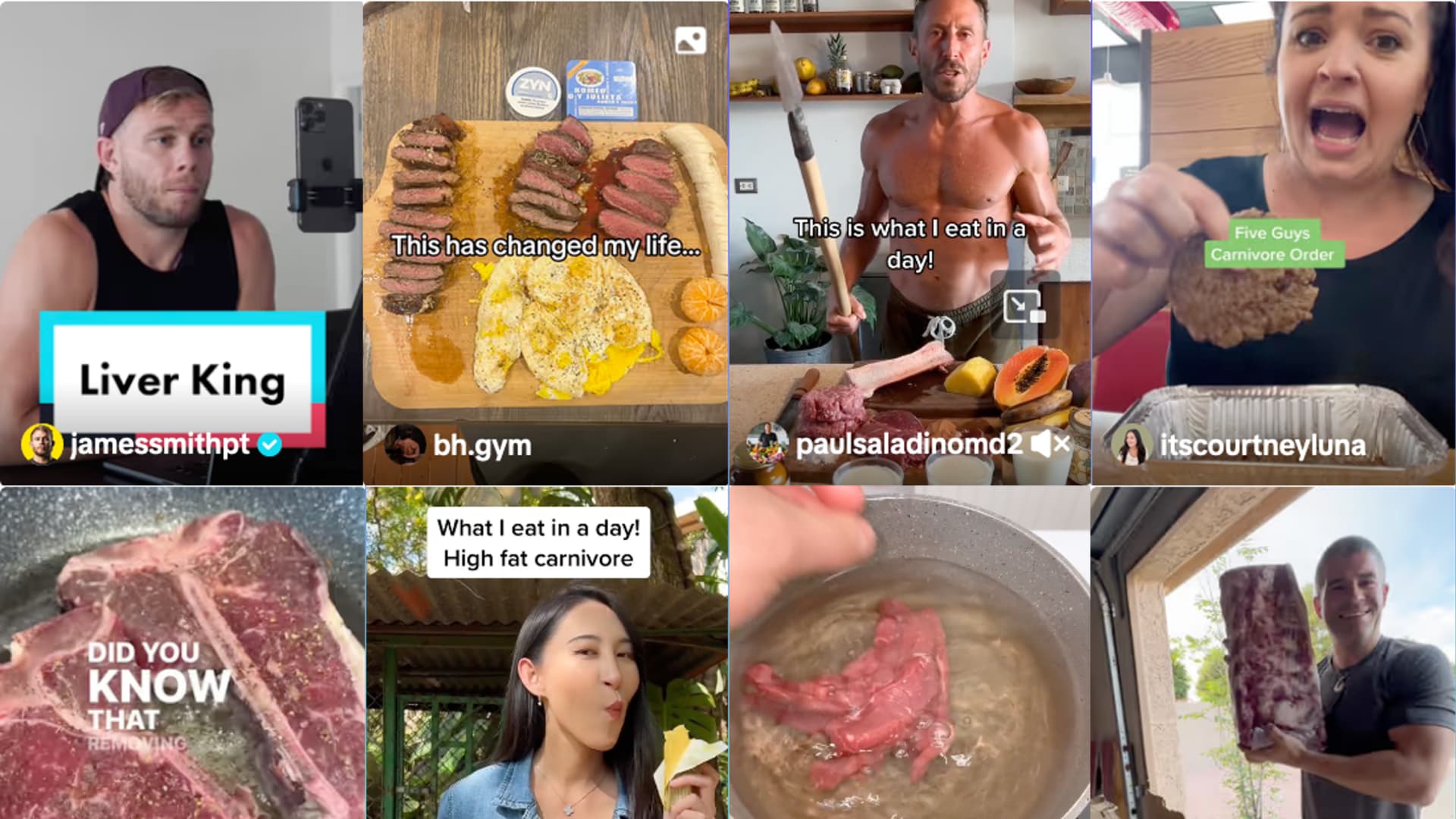 Fitness influencers speak by the ‘carnivore weight reduction program’—it be ‘customarily a terrible thought,’ doctor says