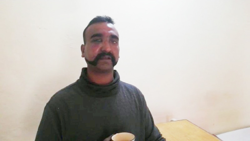 Pakistan discharges purposeful publicity video of Wing Commander Abhinandan Varthaman before his discharge, erases subsequent to confronting the fire