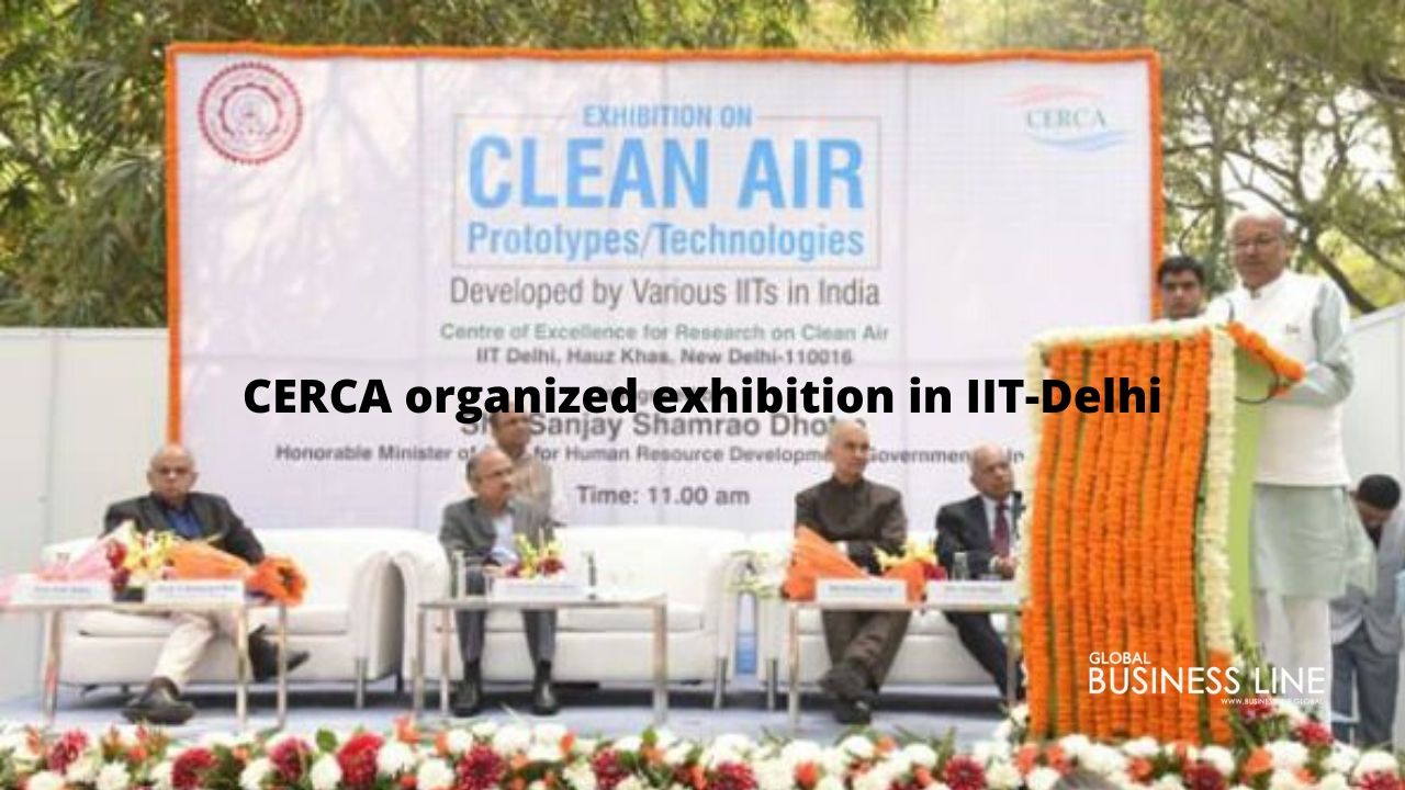 CERCA organized exhibition in IIT-Delhi