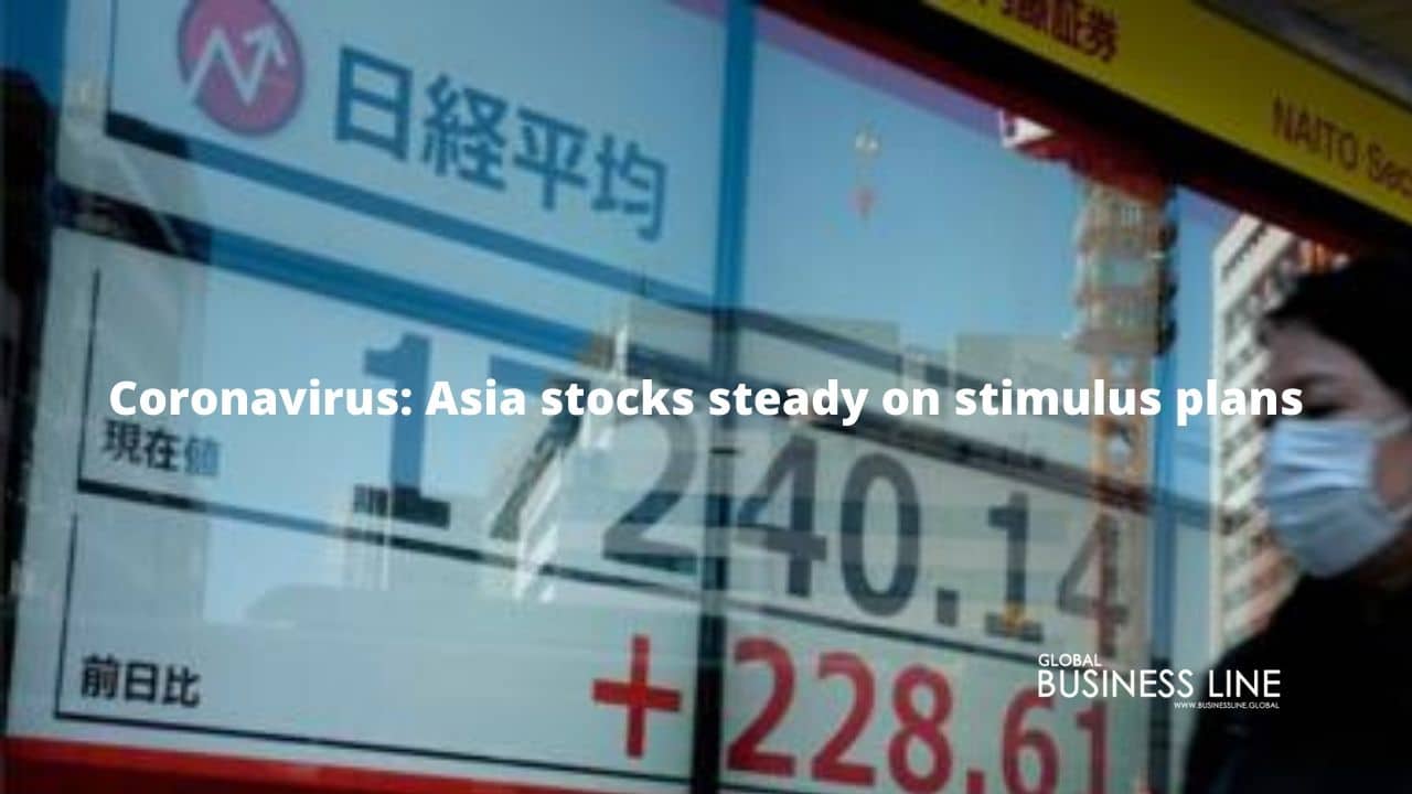 Coronavirus: Asia stocks steady on stimulus plans