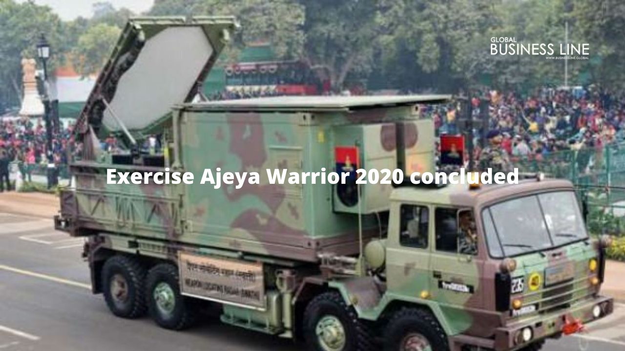Exercise Ajeya Warrior 2020 concluded