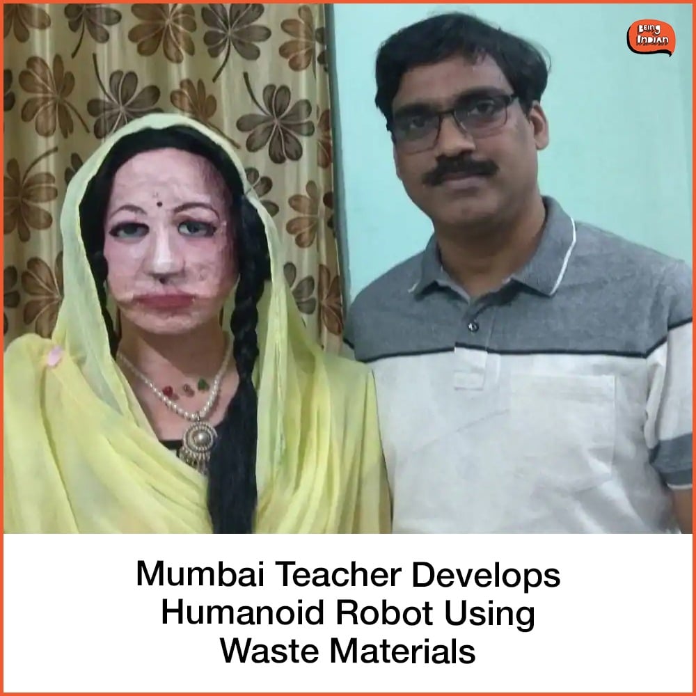 Proud Moment- Dinesh Patel’s exceptional creation humanoid robot
