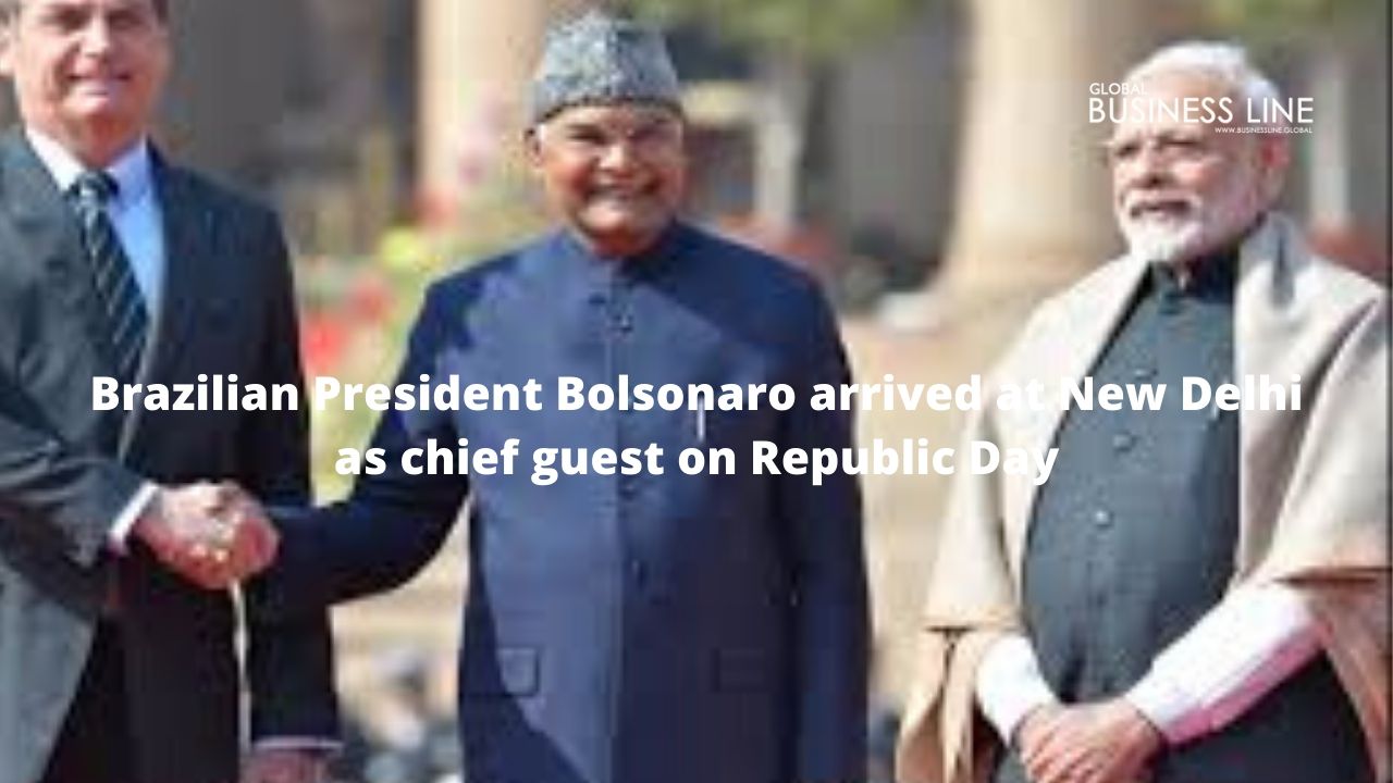 Brazilian President Bolsonaro arrived at New Delhi as chief guest on Republic Day