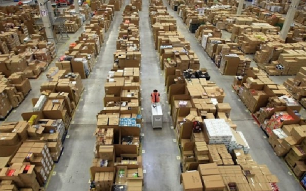 Amazon workers on strike in Italy