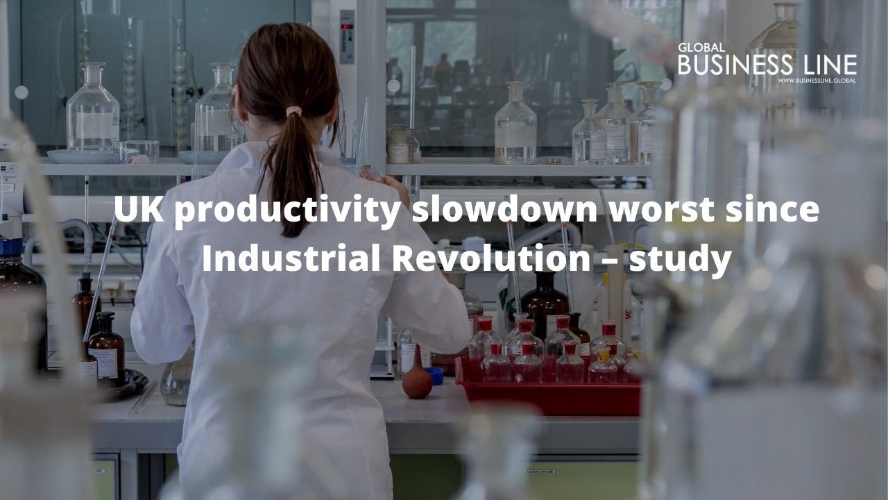 UK productivity slowdown worst since Industrial Revolution – study