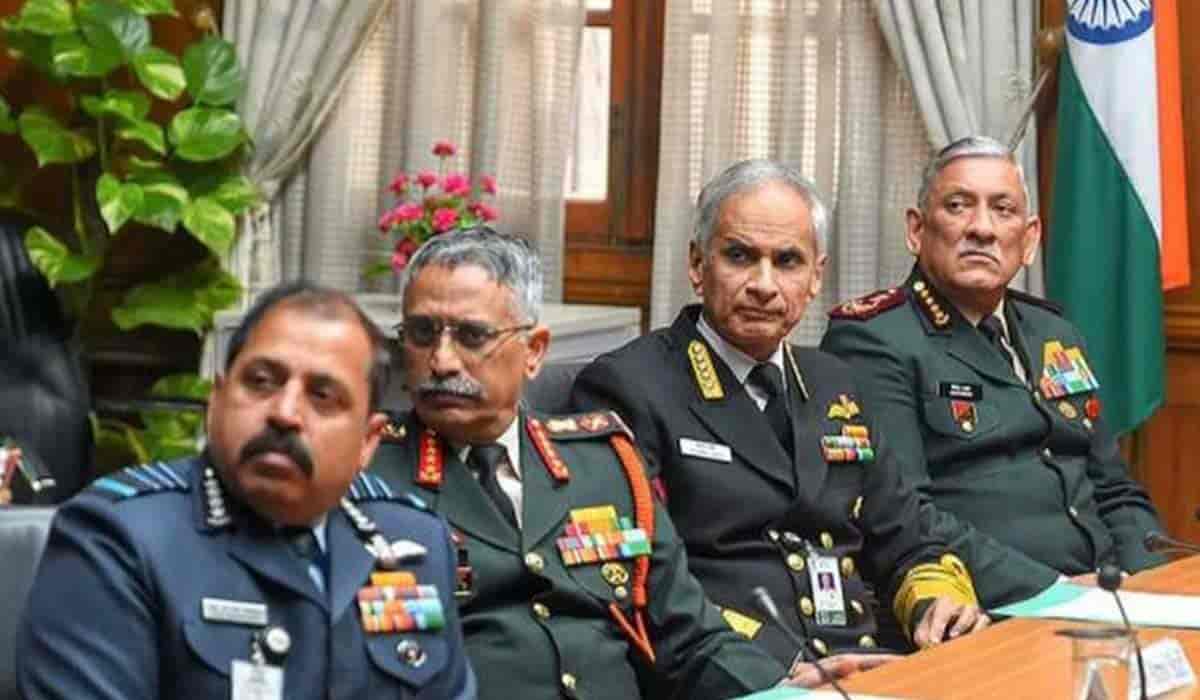 Military top brass meet with PM for setting up theatre command’s key agenda