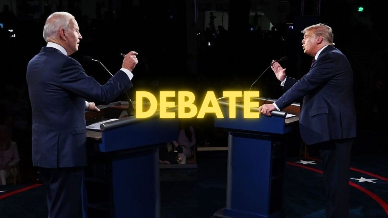 The first debate between Trump and Biden