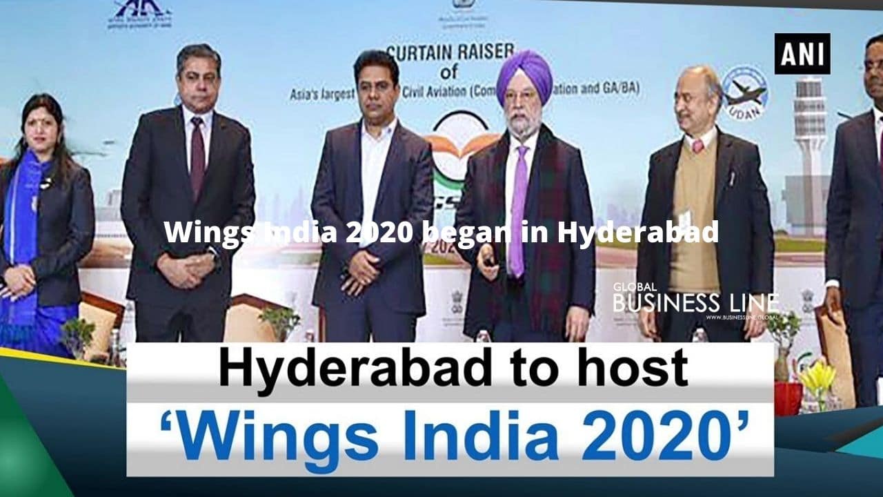 Wings India 2020 began in Hyderabad