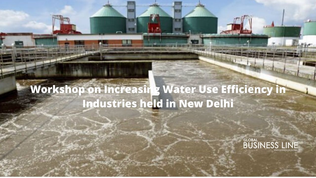 Workshop on Increasing Water Use Efficiency in Industries held in New Delhi