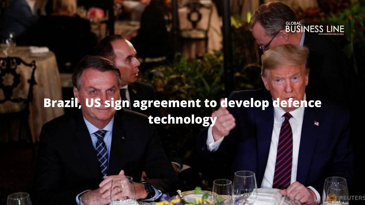 Brazil, US sign agreement to develop defence technology
