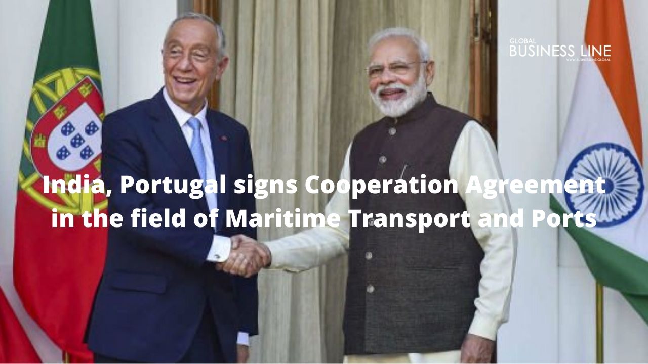 India, Portugal signs Cooperation Agreement in the field of Maritime Transport and Ports