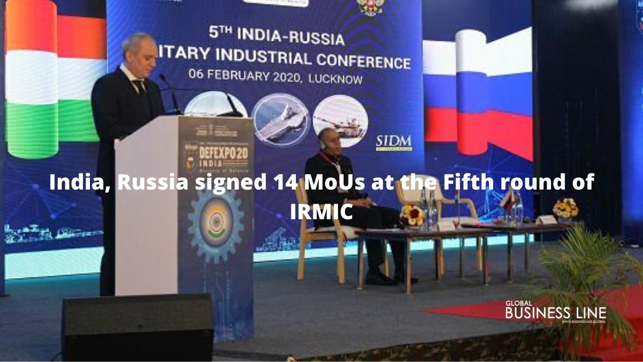 India, Russia signed 14 MoUs at the Fifth round of IRMIC