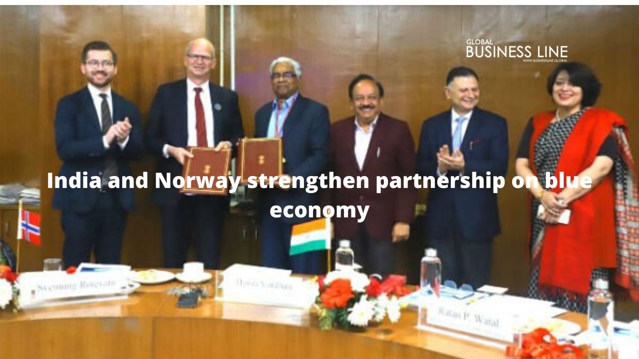 India and Norway strengthen partnership on blue economy