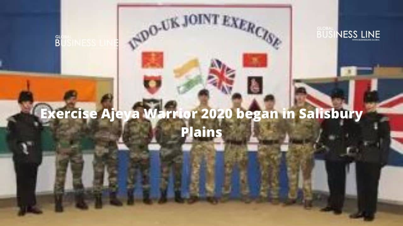 Exercise Ajeya Warrior 2020 began in Salisbury Plains