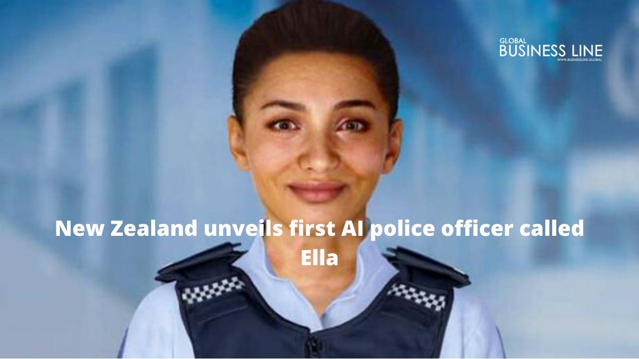 New Zealand unveils first AI police officer called Ella