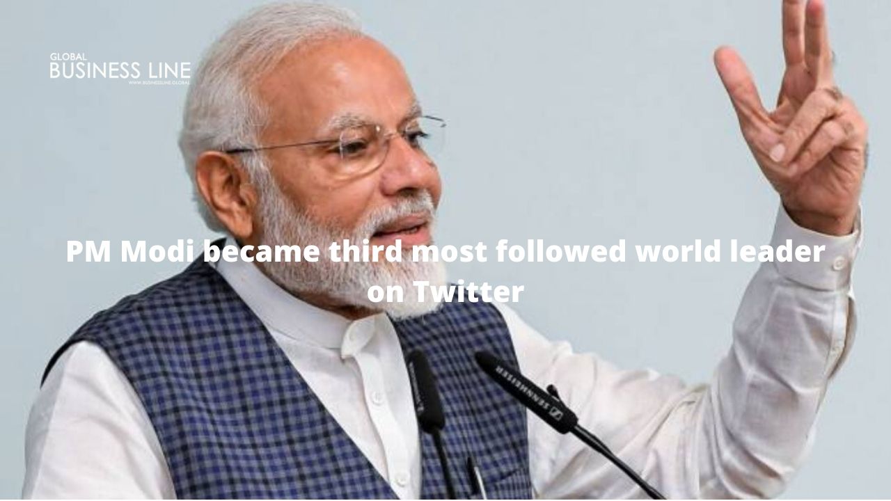 PM Modi became third most followed world leader on Twitter