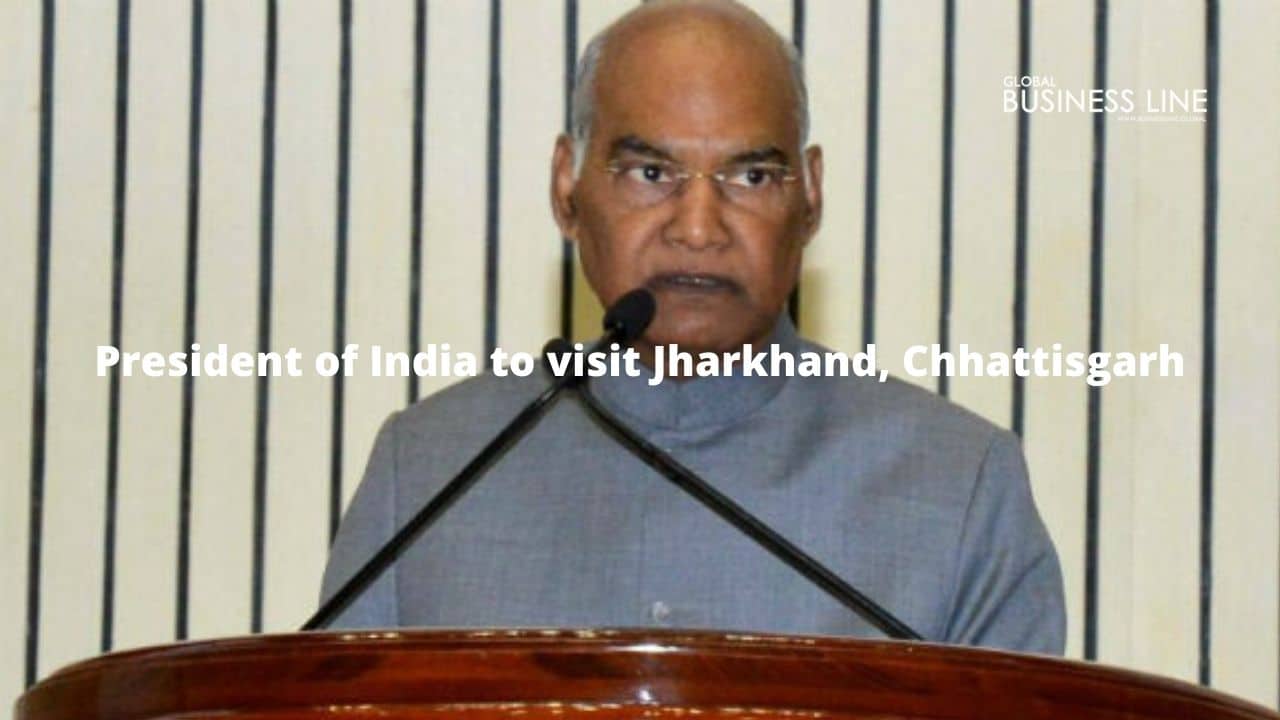 President of India to visit Jharkhand, Chhattisgarh