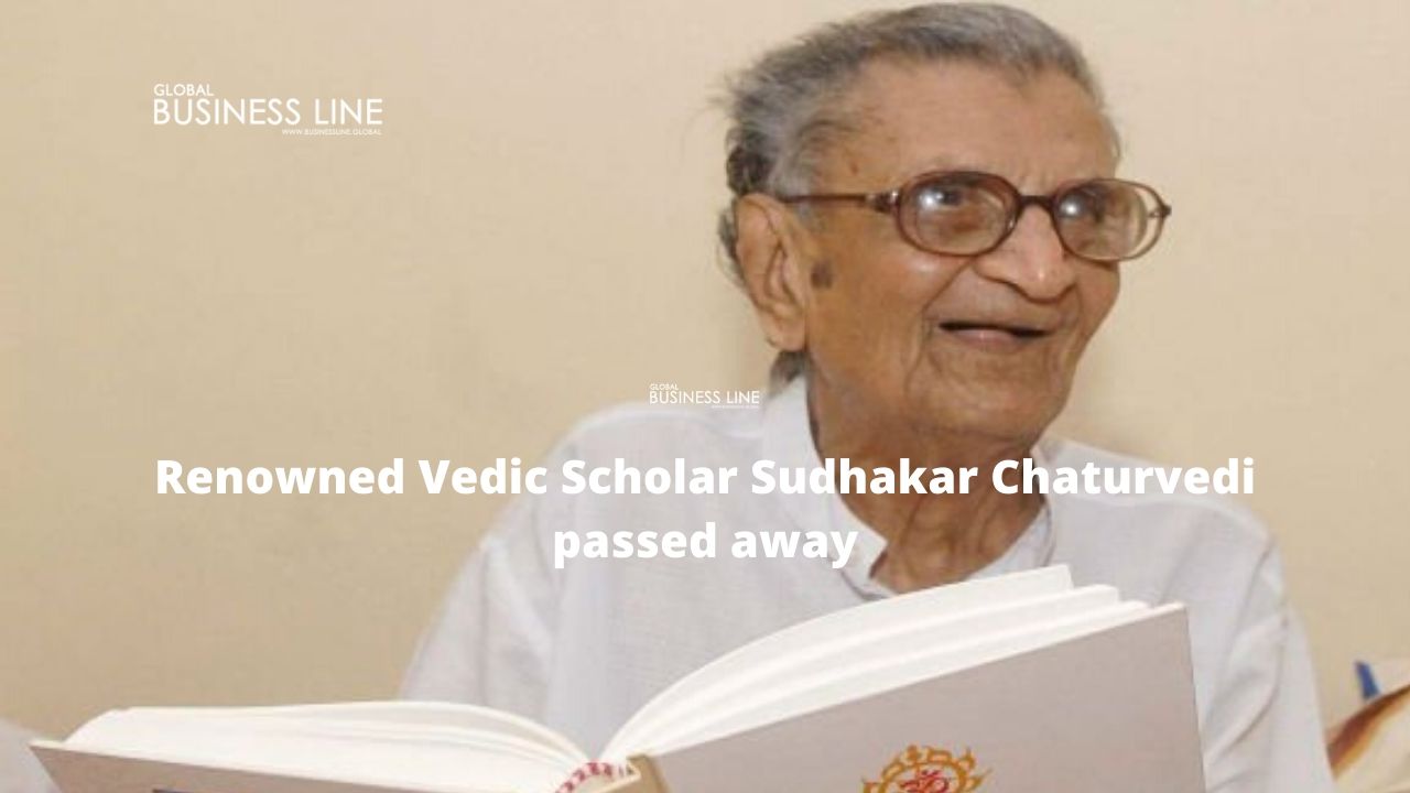 Renowned Vedic Scholar Sudhakar Chaturvedi passed away